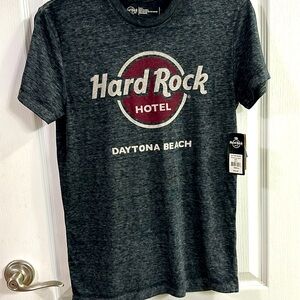 Hard Rock Hotel Daytona Beach Women’s Size S T-shirt in Black/Grey NWT